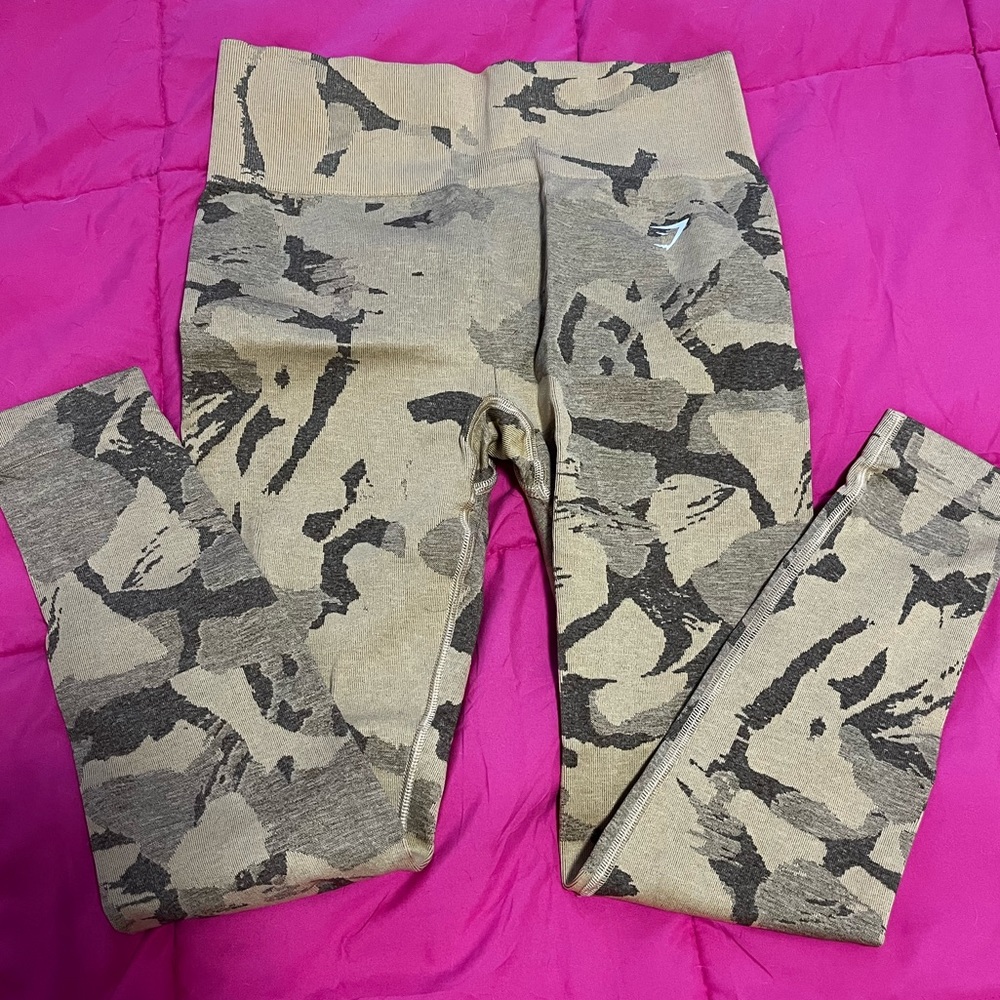 Gymshark Camo Leggings